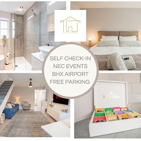 Stunning Abode 5 Min From Nec & Bhx, Pets Allowed Marston Green Exteriör bild